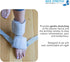Brownmed Nice Stretch X Lite - Adjustable Dorsal Foot & Ankle Night Splint for Plantar Fasciitis & Tendonitis