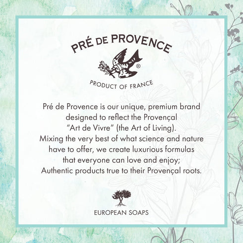 Pre de Provence Artisanal Soap Bar, 8.8 Ounce, Enriched with Organic Shea Butter, Natural French Skincare, Rosemary Mint