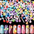 PAGOW 100pcs Lollipop Candy Nail Art Charm Cute 3D Acrylic Decoration for DIY Mini Designs, Sweet Love Craft Supplies