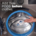 Tide PODS Liquid Laundry Detergent Soap Pacs, HE Compatible, 76 Count, Clean Breeze Scent