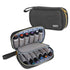 LUXJA Essential Oil Carrying Case Holds 12 Bottles (5ml-15ml) Portable Organizer for Essential Oil