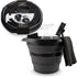 SIMPLEMADE Collapsible Bucket Cleaning Set - Includes 2 Foldable Buckets, Spray Bottle,