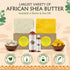 Raw African Shea Butter 16 oz. - 100% Pure Natural Unrefined IVORY for Skin, Body, Face, and Hair Growth