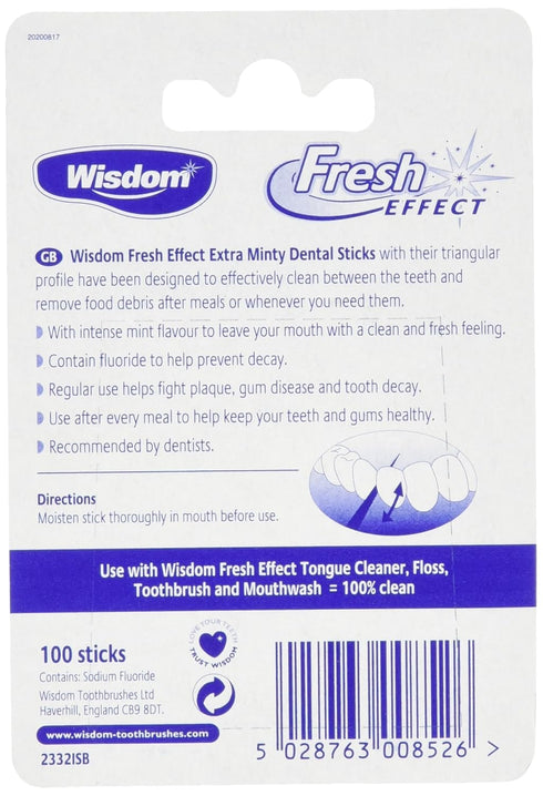 Wisdom Wood-Count, Pack 4, 400-Count Fresh Effect Dental