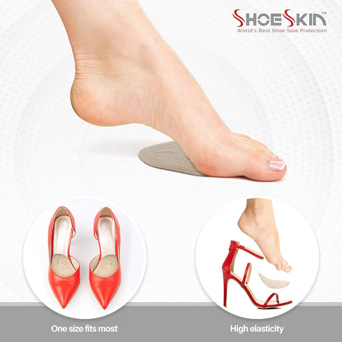 Metatarsal Pads for Women & Men, Ball of Foot Cushions for Pain Relief, Comfortable, Nonslip, Reusable, Great for High