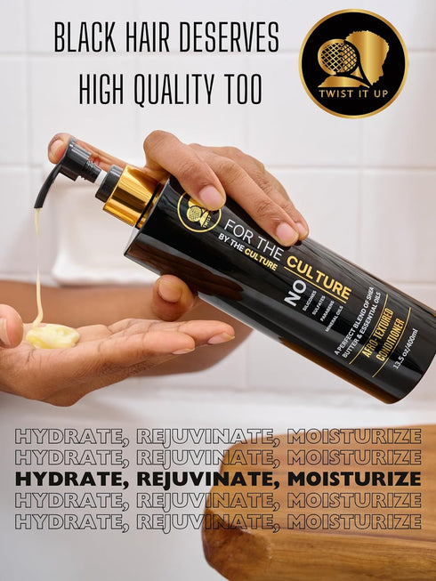 Twist It Up Curly Hair Conditioner, 20 Natural Ingredients, Sulfate-Free for Curly & Afro-Textured Hair
