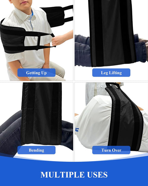 SPRING SEAON Transfer Sling - Essential Transfer Belt Lifting Strap for Elderly and Disabled with Mobility Aids- Lift