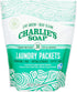 Packets 30 Count (2 Pack 60 Charlie's Soap - Unscented Powdered Laundry Total Loads)
