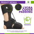MARS WELLNESS Comfort Dorsal Night Splint - Pain Relief from Plantar Fasciitis, Drop Foot, and Achilles Tendinitis