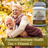 Windmill Health Products Natural Vitamins Zinc Lozenges with Vitamin C - Honey Lemon Flavor, 60 Lozenges for Immune