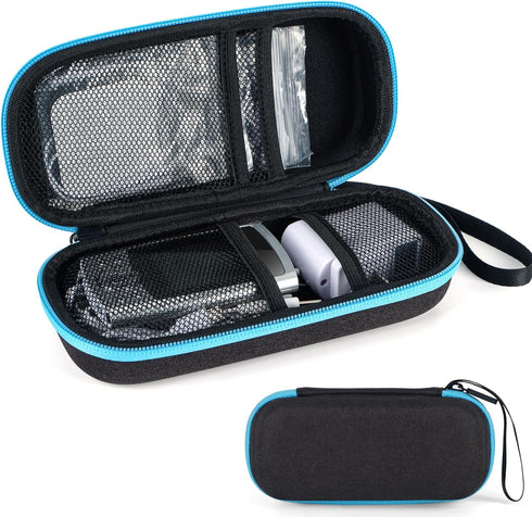Hard Travel Case for TENS Unit and Electrode Pads, Portable Shockproof Waterproof Carrying Case for TENS Devices (Case