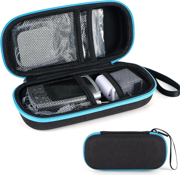 Hard Travel Case for TENS Unit and Electrode Pads, Portable Shockproof Waterproof Carrying Case for TENS Devices (Case