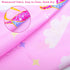 Kids Haircut Cape: Waterproof Barber Cape Cover, Unicorn Hair Cutting Cape for Girls with Adjustable Snap Closure