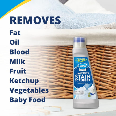 Carbona Stain Wizard Bio-Enzyme Stain Remover, Eliminates Fat, Oil, Blood, and More - 3 Pack