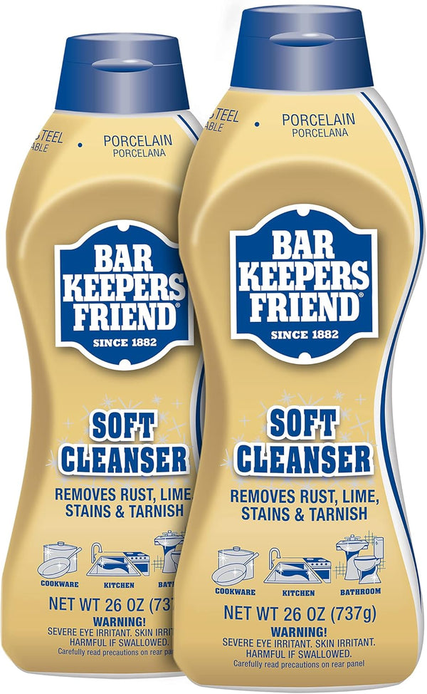 SERVAAS LABS INC Bar Keepers Friend Soft Liquid Cleanser- Multipurpose Cleaner & Rust Stain Remover