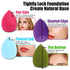 Makeup Sponge Blender Set, 12pcs Beauty Sponges and 1PCS Holder, Flawless Cosmetic Puff for Cream, Liquid Foundation &