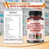 Overall Wellness Support with Berberine 8000mg, Cinnamon 6000mg, Apple Cider Vinegar 3000mg, Turmeric 3000mg