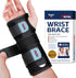 FEATOL Wrist Brace - Carpal Tunnel Splint Night Support for Women & Men, Right Hand, Medium/Large