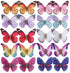 inSowni 20 Pack Multi Colors Butterfly Hair Clips Barrettes for Women Girls Kids Bridal Wedding Accessories