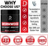 Wormwood Capsules, 12 Herbs Blended with Black Walnut, Cloves, Ginger, Turmeric, 2 Packs 50 Capsules for Health