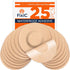 Fixic Freestyle Adhesive Patch 25 PCS for Libre 1, 2, 3 & Plus, Pre-Cut Back Paper, Tan