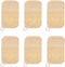Yuomeaz 6 PCS Natural Loofah Dish Sponge,2.3 * 4,3 Inches Loofah Kitchen Sponge,Eco