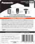 Panasonic CR2450 3.0 Volt Long Lasting Lithium Coin Cell Batteries in Child Resistant, Standards Based Packaging, 4-Battery Pack