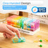 Monthly Pill Organizer 2 Times a Day, 30 Day Pill Case with Small Compartments for Vitamins and Travel Medicine