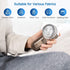 BEAUTURAL Fabric Shaver and Lint Remover, Battery Operated Sweater Defuzzer with 2 Replaceable Blades, Gray
