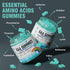 EAA Gummies 120 Gummies (Blue Raspberry), 8000 mg Essential Amino Acids - All 9 Essential Aminos (EAA) and all Branched-Chain Aminos (BCAAs), Non-GMO, Gluten Free, Vegetarian Friendly