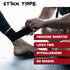 STIKK 3pk Red Athletic Tape - 1.5 inch x 15 Yards, Athletic Tape for Stabilizing Muscles and Joints, Training Supplies