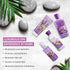 Bath & Body Travel Kit - Lavender Vanilla Blush Fragrance Mist, Body Lotion, Shower Gel, Body Cream, 3 Fl Oz