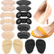 8 Pairs Heel Grips for Women's Shoes, Shoe Pads Inserts, Cushions for Too Big Shoes