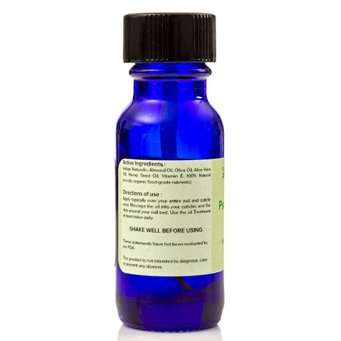 Indigo Natural Herbs Psoriasis Nail Oil Care - Relief for Toenails, Fingernails, Skin Care (15 ml)