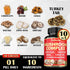 Satoomi 90 Capsules - 10in1 Turkey Tail Supplement with Lions Mane, Reishi Mushroom & Others for 90 Days