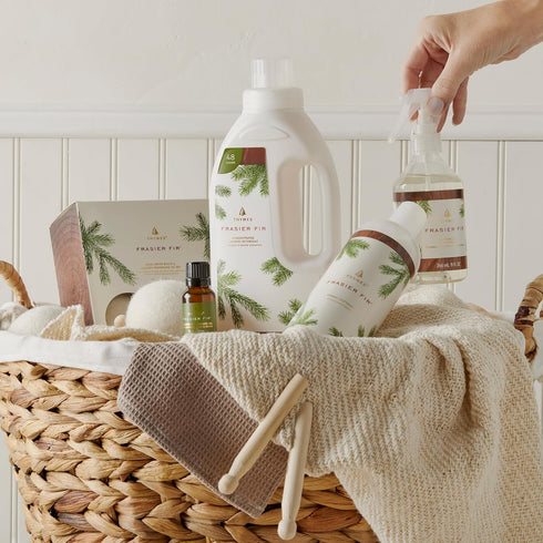 Thymes Frasier Fir Laundry Fragrance Oil for Dryer, Scented Laundry Supplies, 0.5 fl oz