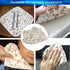 PINOWU Reusable Paper Towels, Cotton Cloths (12pcs), Absorbent Kitchen Dishcloths, Washable Paperless Towels
