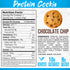 Forzagen Vegan Protein Cookies 12-Pack - Chocolate Chip Flavor, Low Carb Protein Treats, Healthy Snacks, 10g Protein