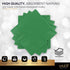 100 Pack Green Beverage Napkins - Big Party Pack, 2 Ply, Ideal for Wedding, Party, Birthday, Dinner, Lunch, Cocktails