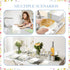 SMUAENSS 100 3-Ply Pcs Floral Paper Napkins Guest Towels disposable Bathroom Napkins - Pastel Floral Cocktail Napkins