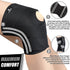 NEENCA Knee Brace for Knee Pain, Compression Knee Support with Air Mesh Fabric, Adjustable Knee Wrap with Side