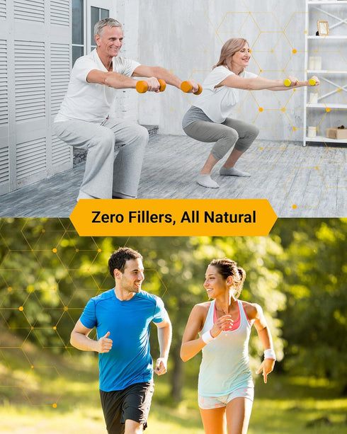 10 Natural Pain Relief Ingredients for Joint, Tendon, and Ligament Supplement - Arthritis, Injuries, Bone Health