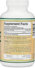 Taurine Supplement 1000 mg - 180 Capsules - Vegan Safe, Gluten Free, Non-GMO by Double Wood