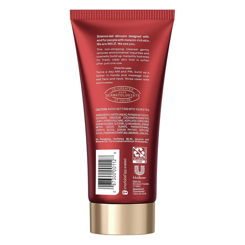 MELE Cleansing Gel For Fresh, Clear Skin Gentle Hydrating Cleanser With Glycerin, Antimicrobial, 5 Oz