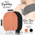 L'Exfose Kessa Hammam Deep Exfoliating Glove, 2pc Korean Mitt for Dead Skin Remover and Self-Tanning