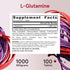 Jarrow Formulas L-Glutamine 1000 mg - Amino Acid Supplement for Muscle Tissue, Immune Support & Metabolism - 100