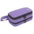 LUXJA Essential Oil Carrying Case, Holds 12 Bottles (5ml-15ml), Portable Double-Layer Organizer, Purple