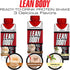 Lean Body Ready-to-Drink Salted Caramel Protein Shake, 20g Protein, 22 Vitamins & Minerals, Pack of 4