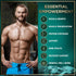 WILD FUEL HMB Supplements with Vitamin D3-1,000 MG Fitness Support - 3-Months 180 Capsules