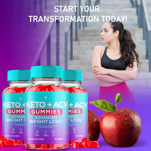 Gummies Gummies (1 Pack 60 Gummies) Fyvus Apple Cider Vinegar Supplement Daily Digestive Health & Gut Wellness Support